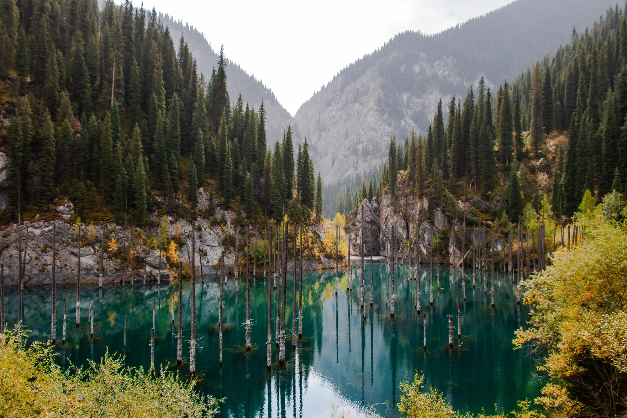 Kaindy Lake Kazakhstan Complete Travel Guide To The Sunken Forest Kaindy Lake Kazakhstan Complete Travel Guide To The Sunken Forest